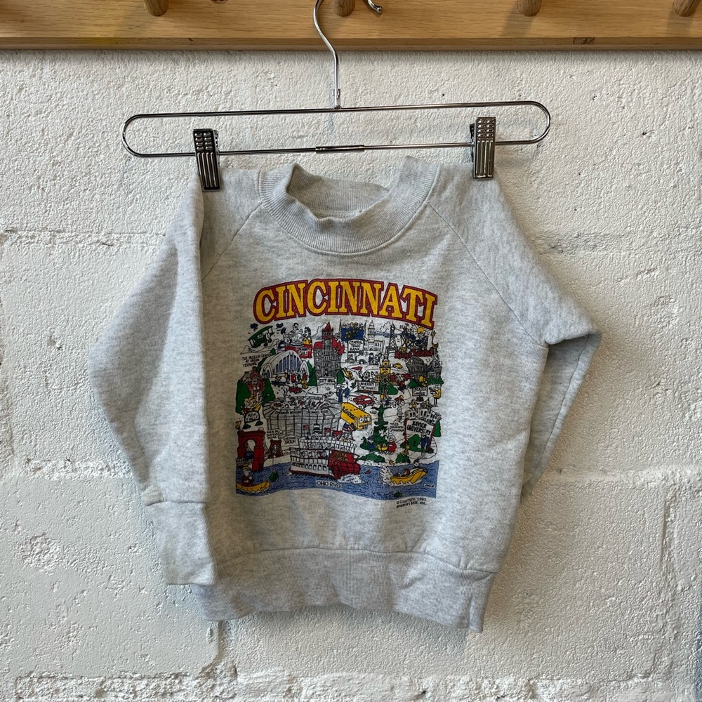 1993 Cincinnati Raglan Sweatshirt